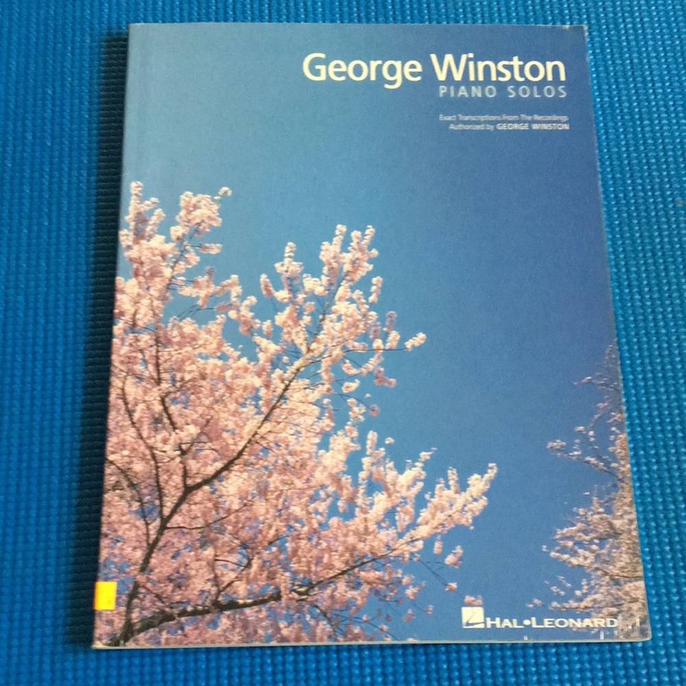 George Winston piano Solos songbook jazz Hal Leonard